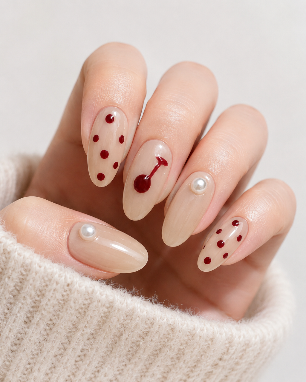 Cherry Pearl Latte
