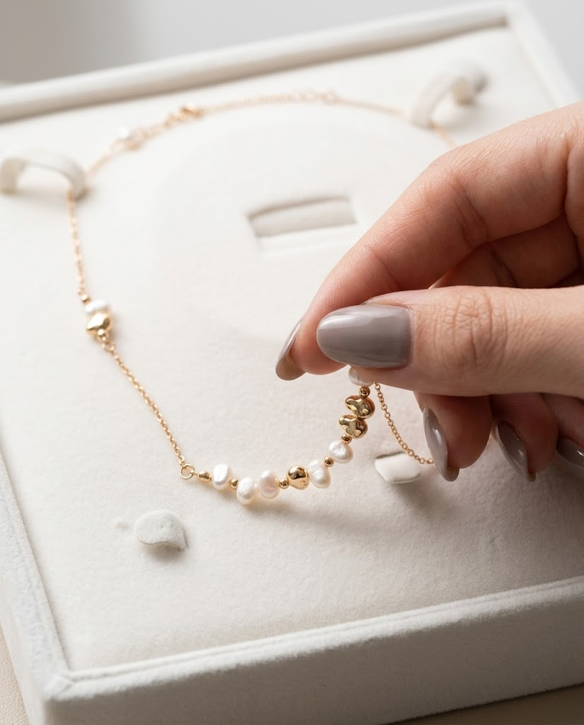 Éclat Fragment Pearl Necklace