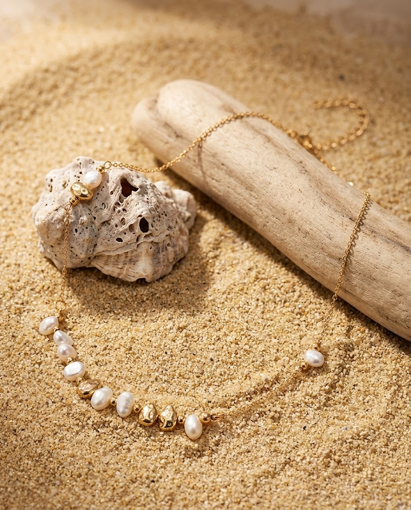Éclat Fragment Pearl Necklace