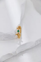 Verdant Imperial Open Ring