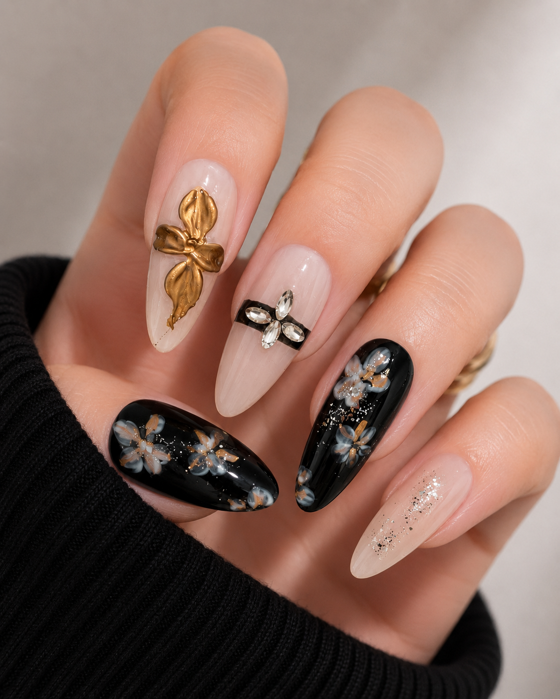 Midnight Floral Glam