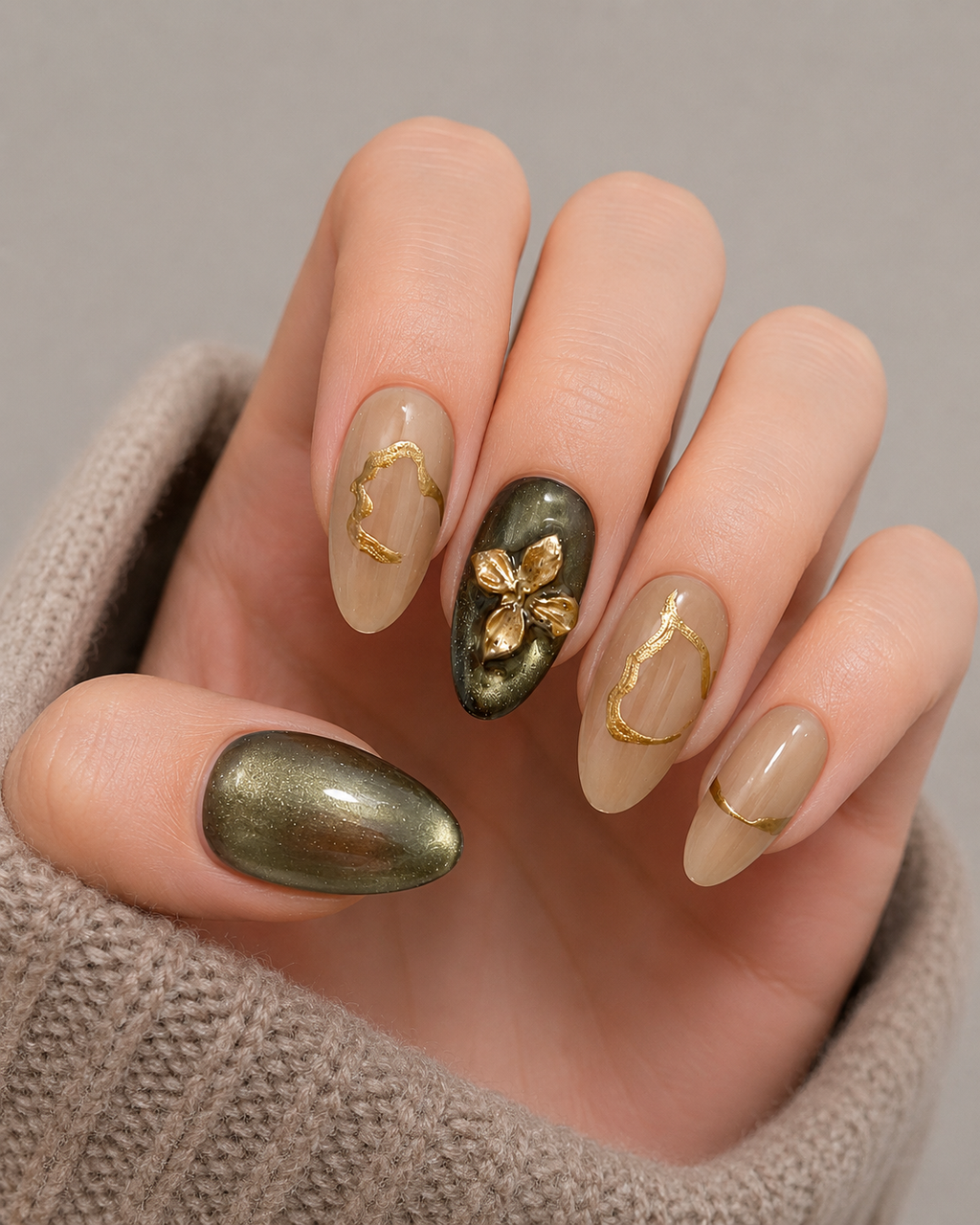 Olive Luxe Bloom