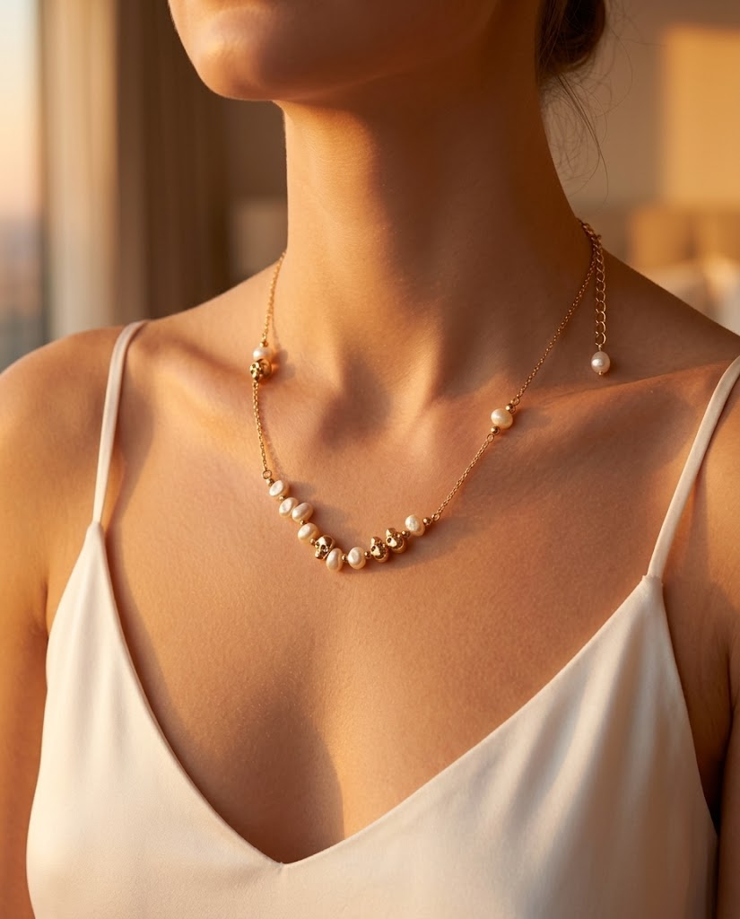 Éclat Fragment Pearl Necklace
