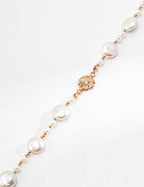 Aurora Bloom Pearl Zircon Necklace