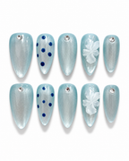 Frosted Blue Petal