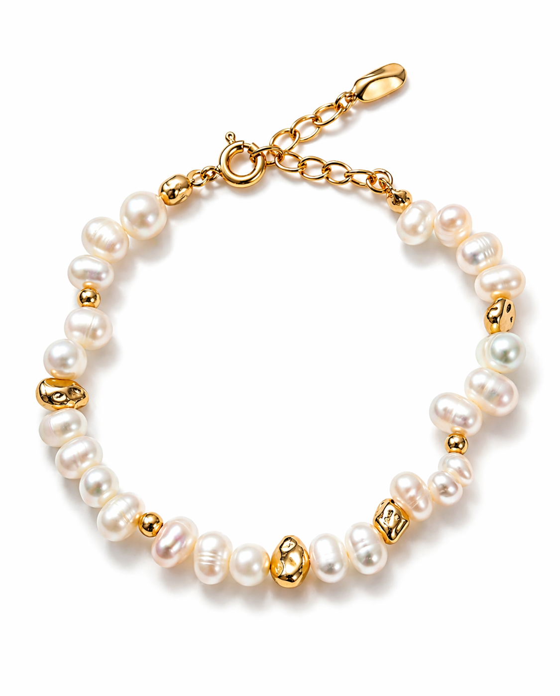 Imperial Asymmetry Pearl Bracelet