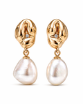 Imperial Grace Pearl Drop Earrings