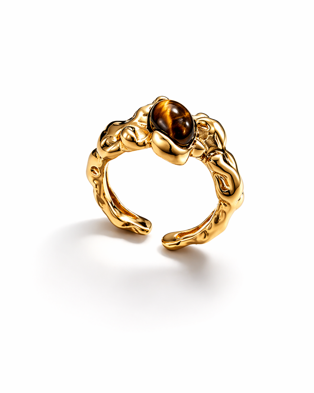 Lumière Tiger Eye Ring