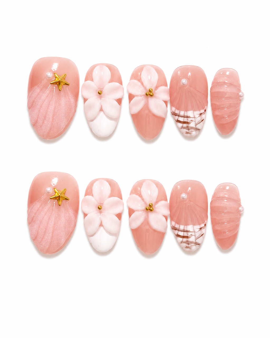 Pink Seashell Bloom
