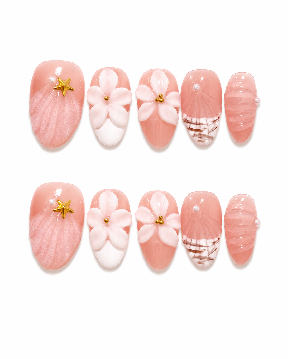 Pink Seashell Bloom
