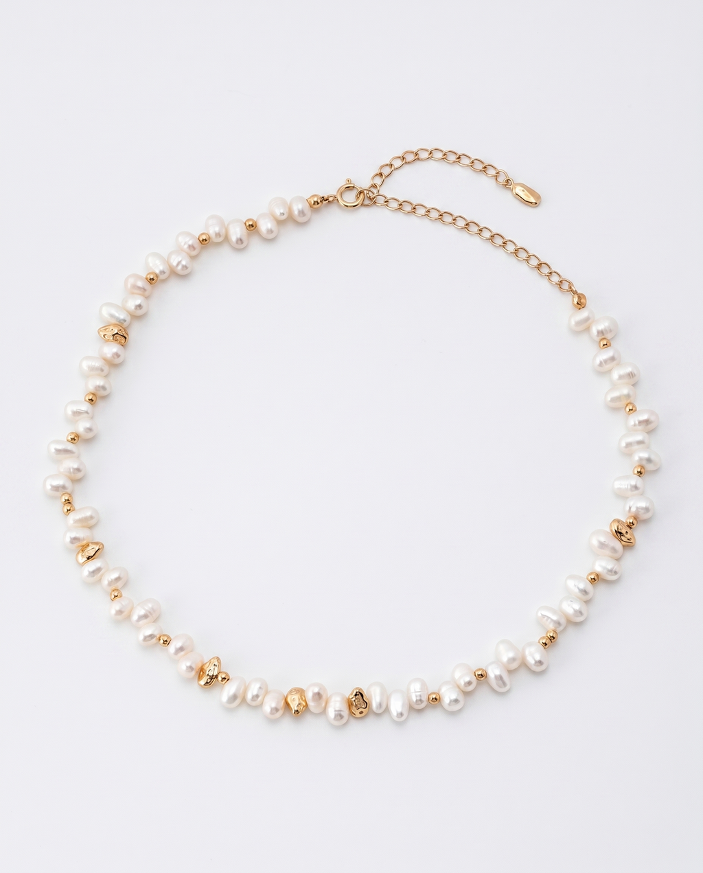 Imperial Asymmetry Pearl Necklace