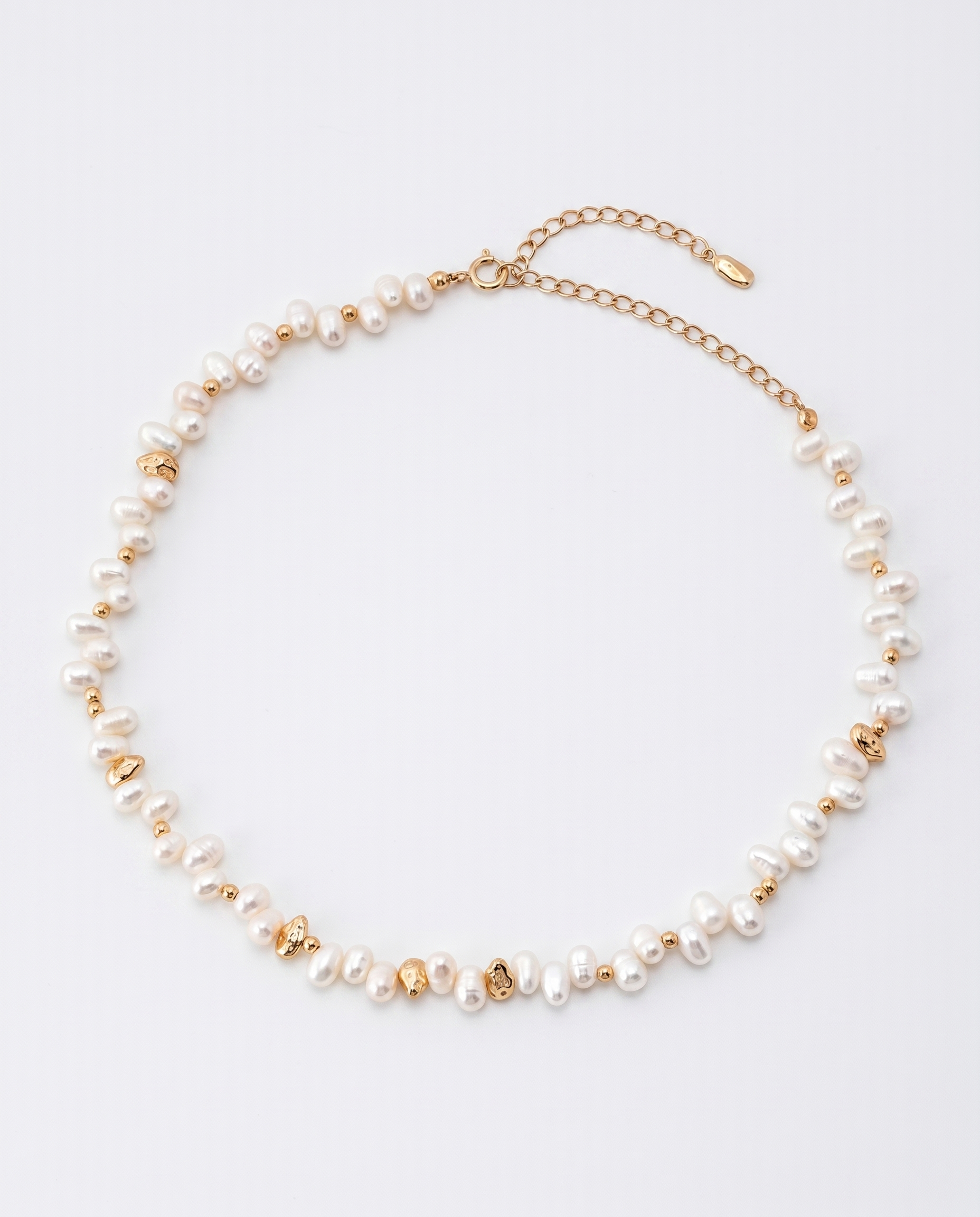 Imperial Asymmetry Pearl Necklace