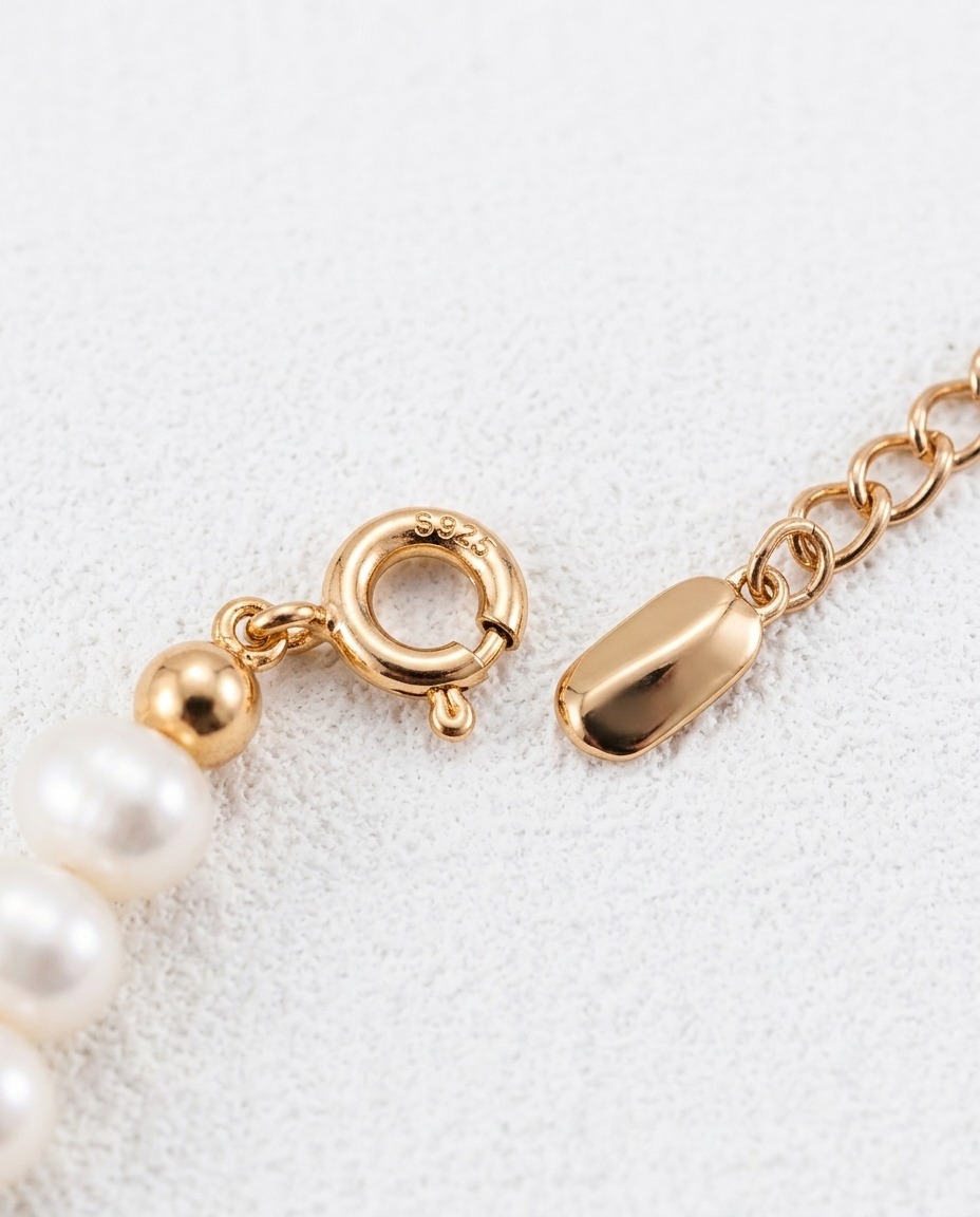 Imperial Asymmetry Pearl Bracelet