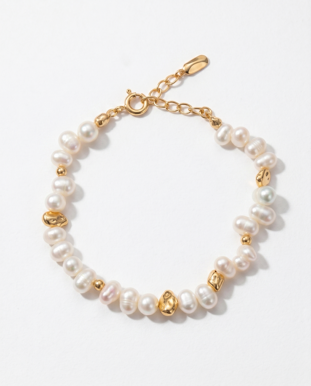 Imperial Asymmetry Pearl Bracelet