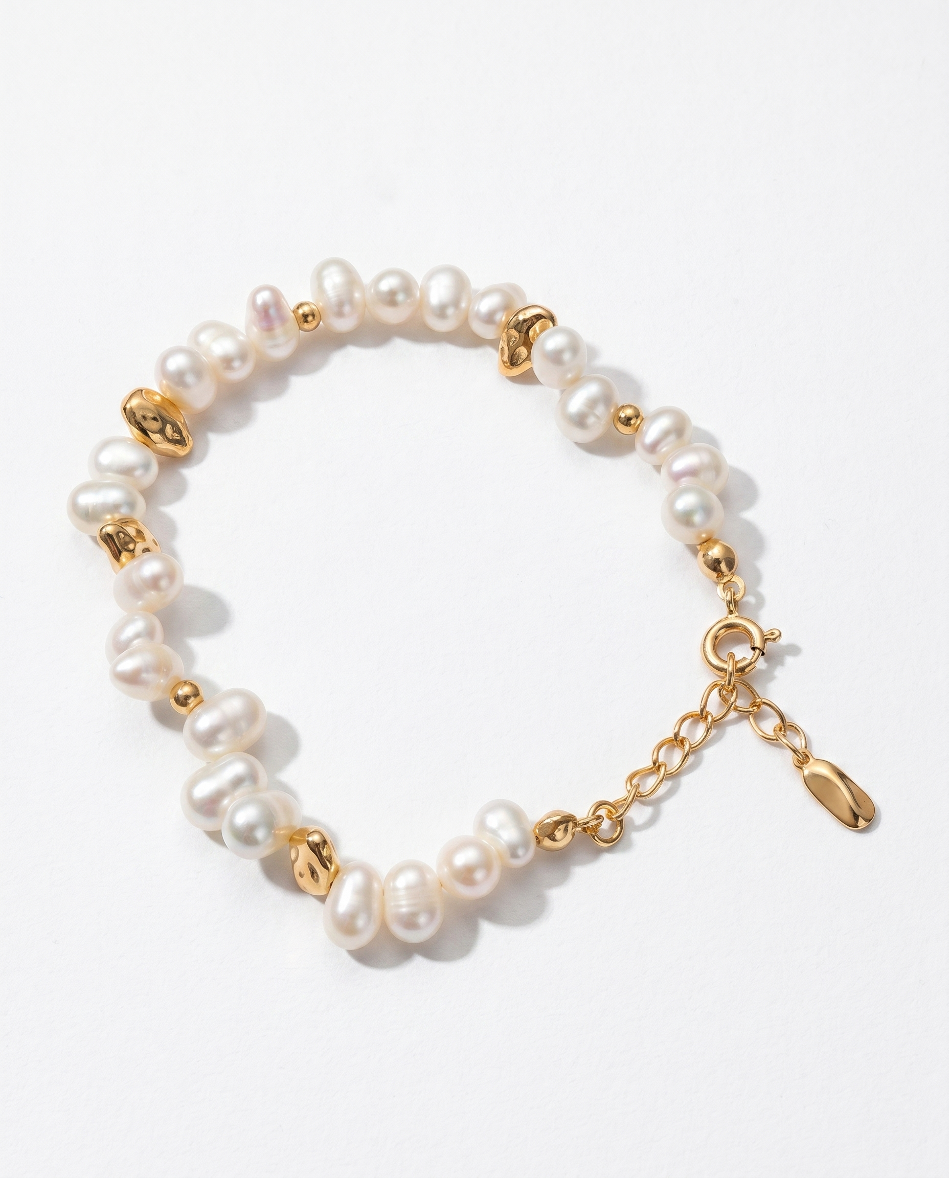 Imperial Asymmetry Pearl Bracelet