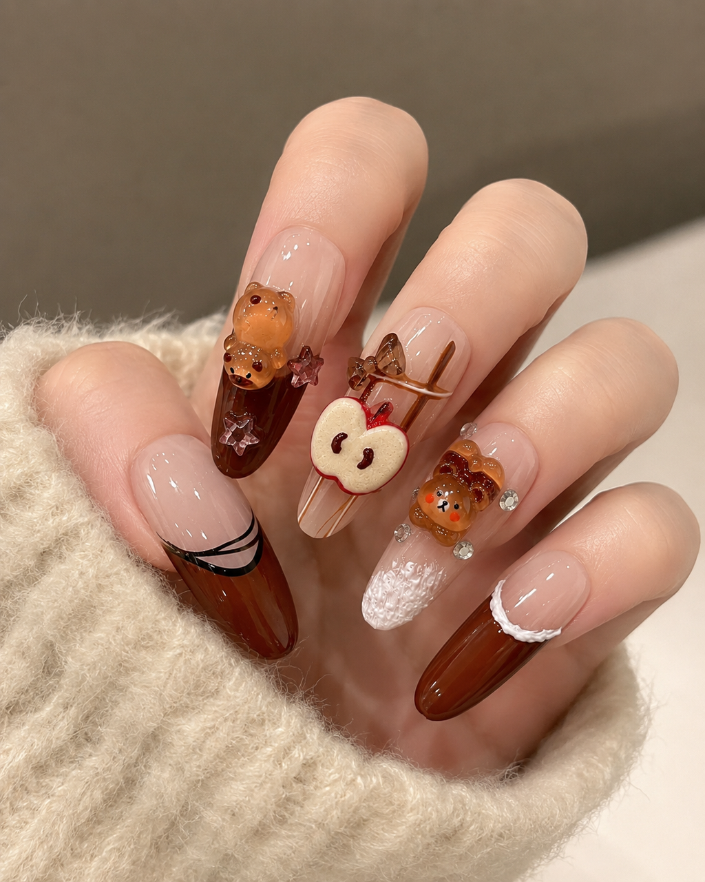 Teddy Apple Latte