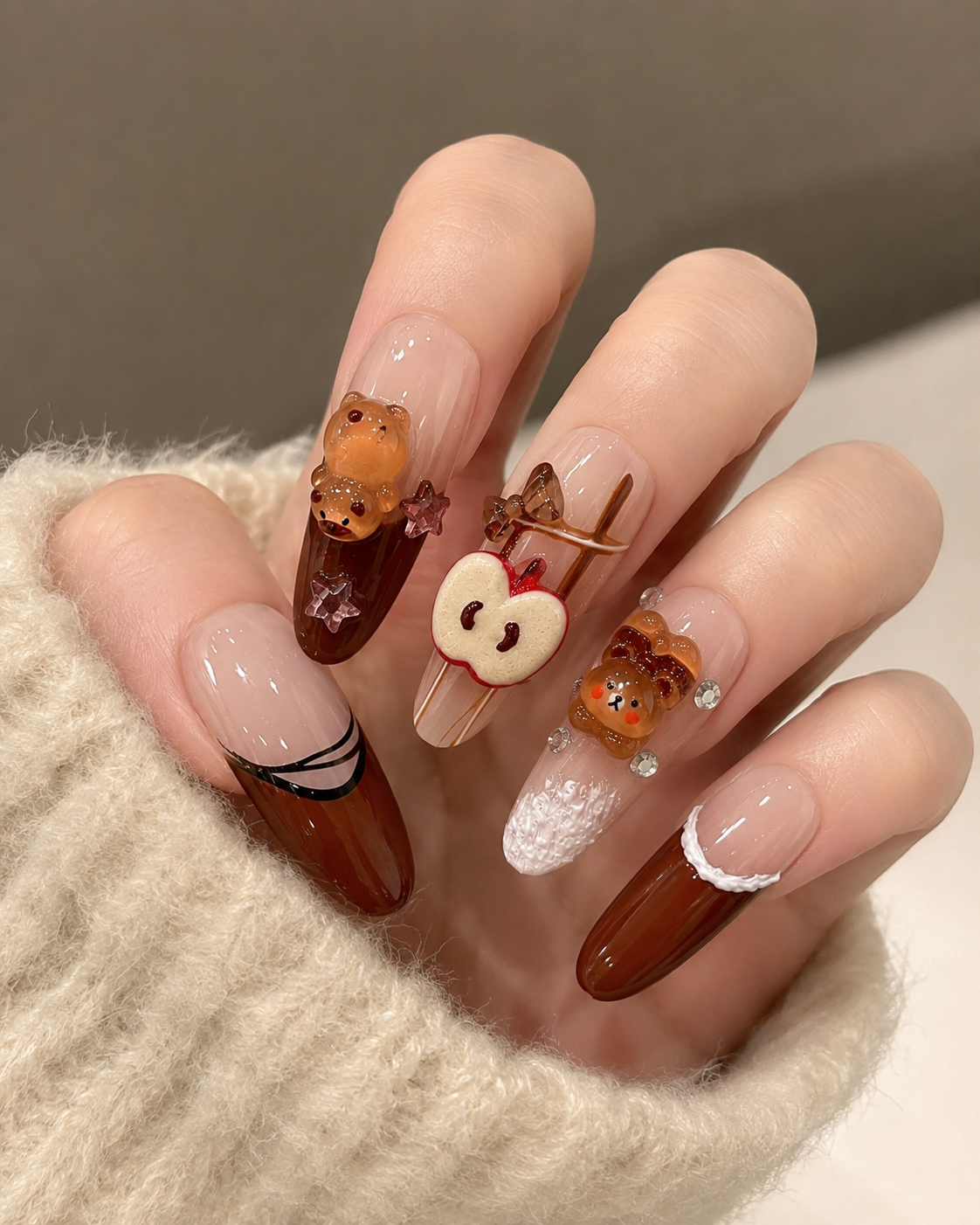Teddy Apple Latte