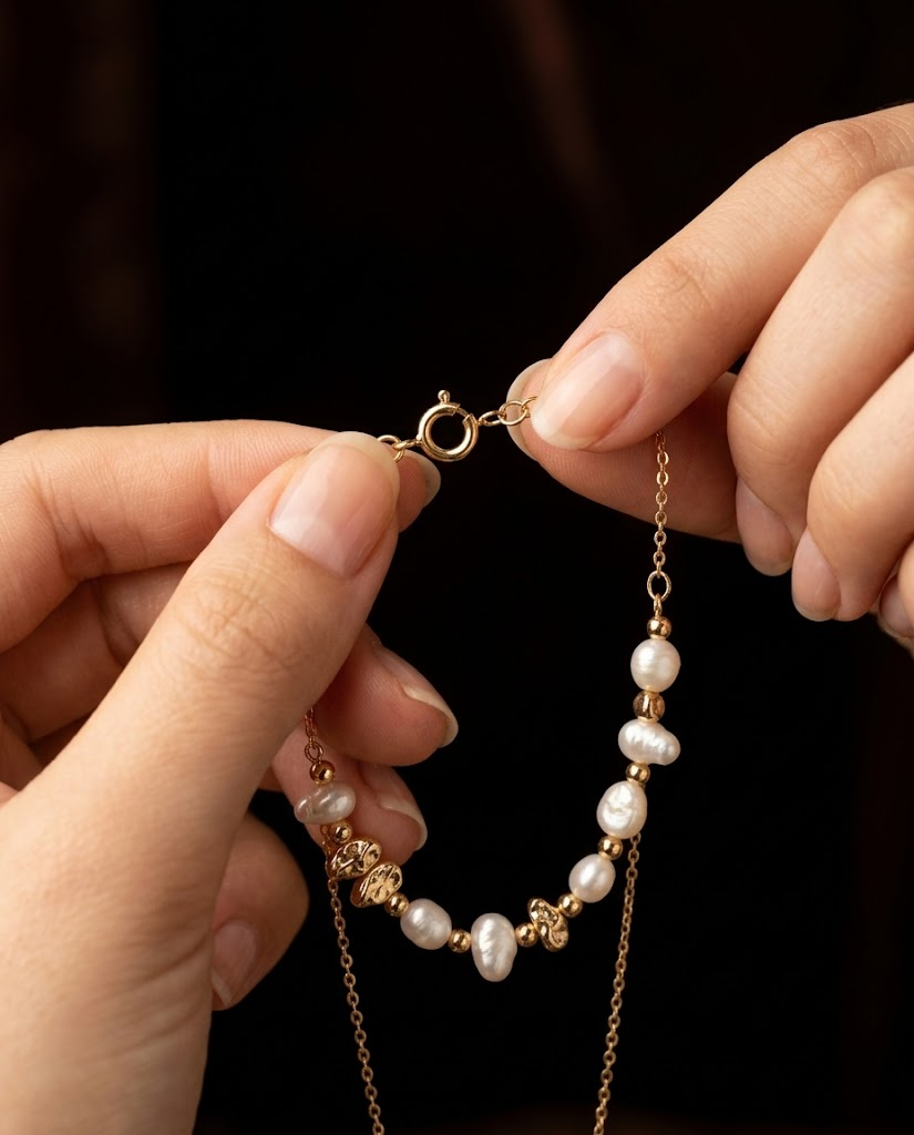 Éclat Fragment Pearl Necklace