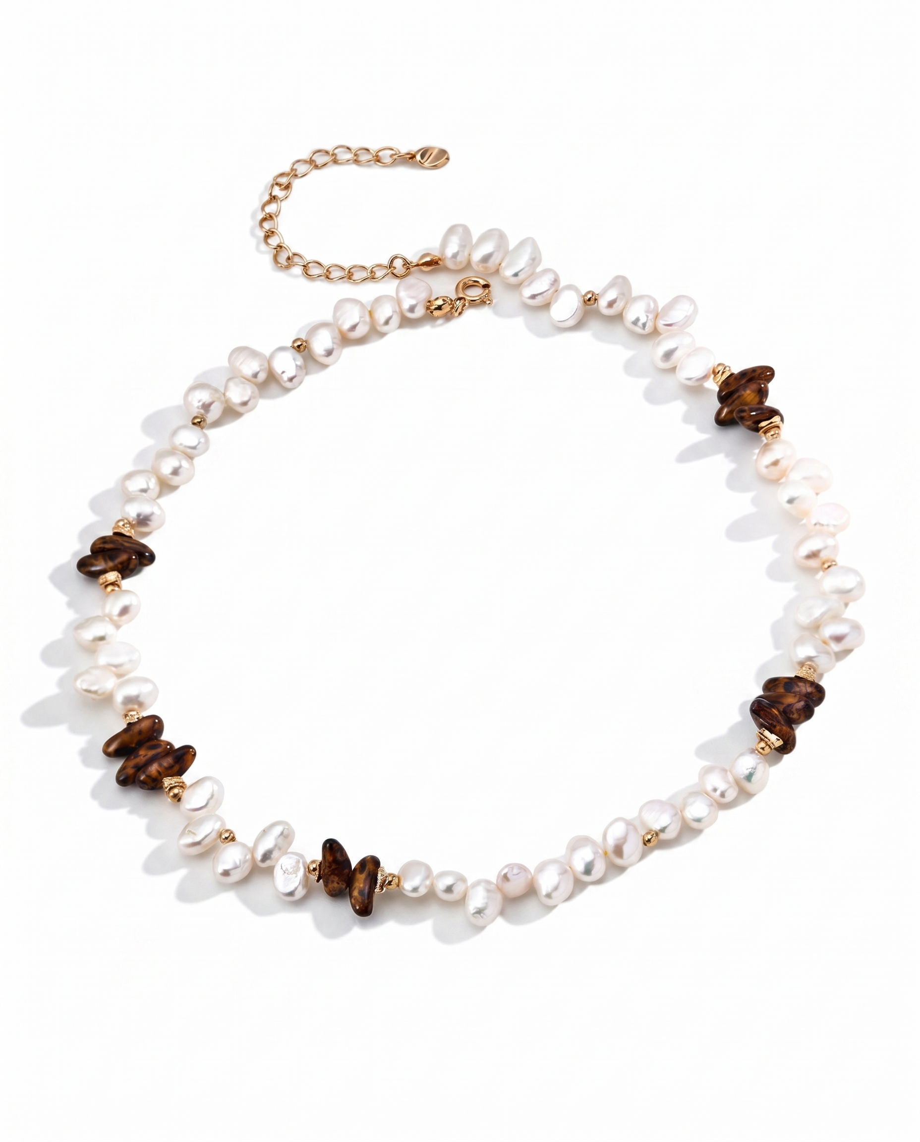 Lumière Pearl & Czech Crystal Necklace