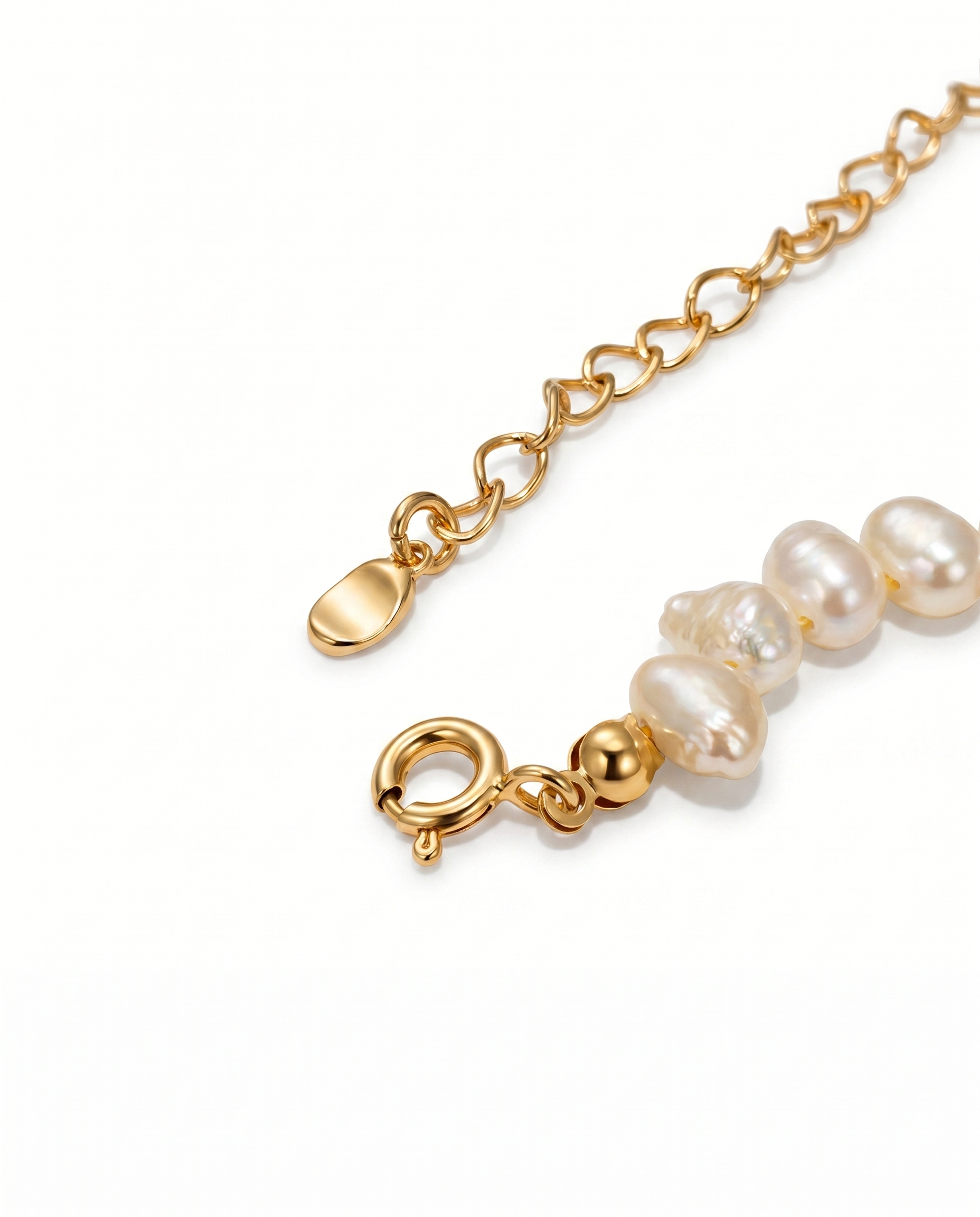 Lumière Pearl & Czech Crystal Necklace