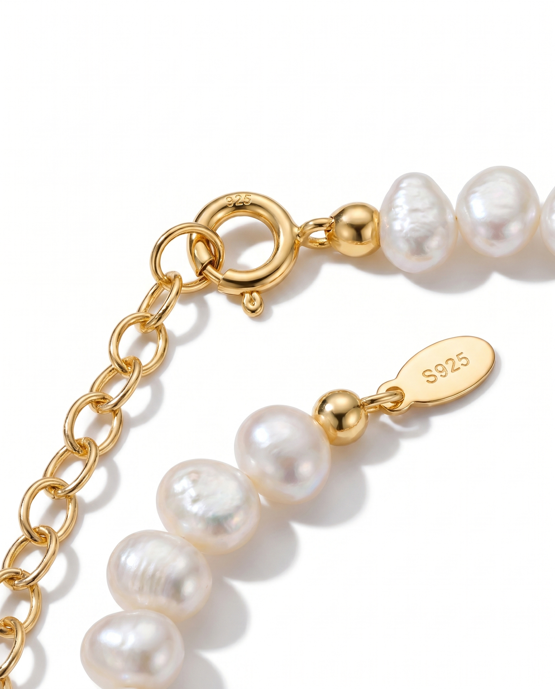 Lumière Pearl & Czech Crystal Necklace