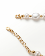 Aurora Baroque Disc Pearl Bracelet