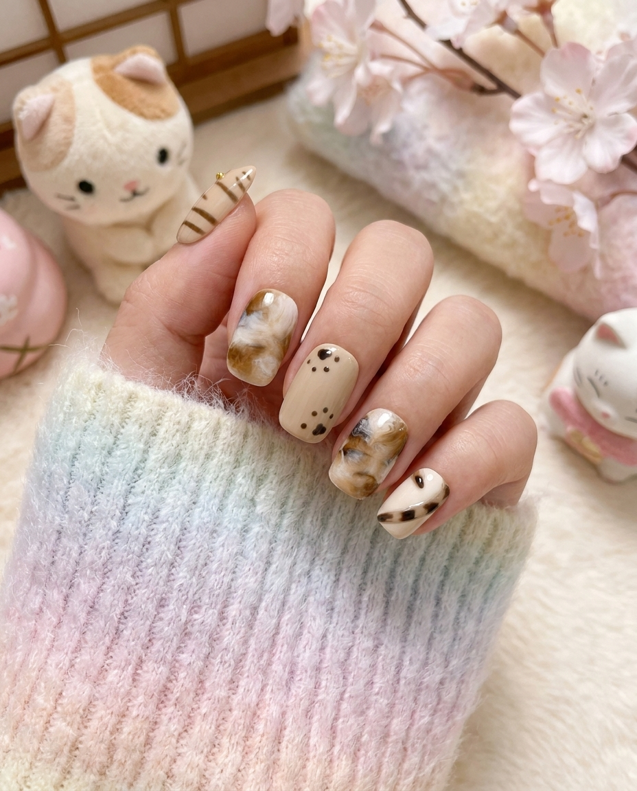 Mocha Kitty Latte