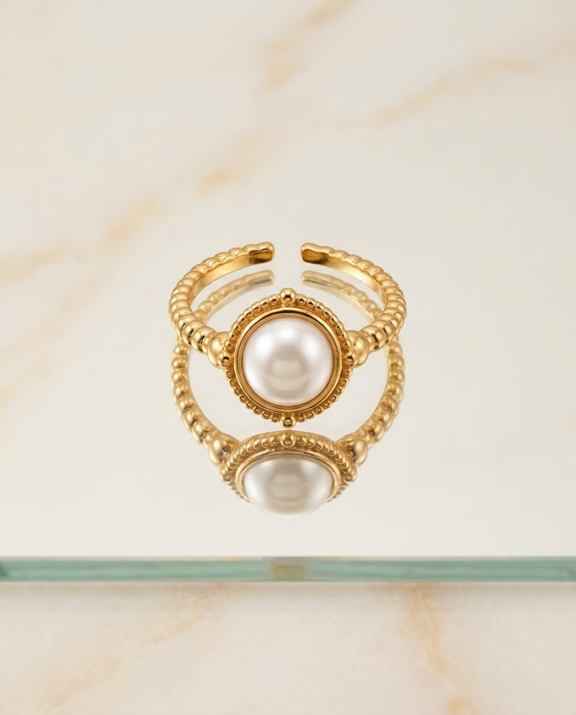 Étoile Grande Pearl Ring
