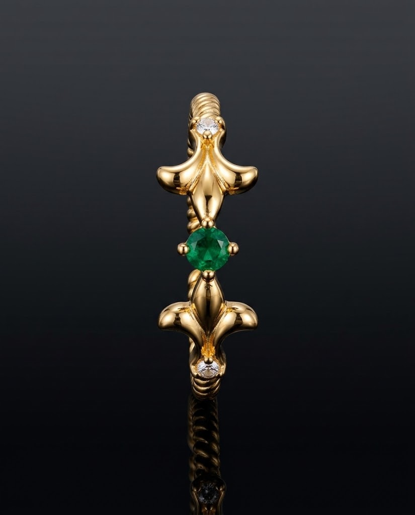 Verdant Imperial Open Ring