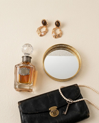 Lumière Tiger Eye & Pearl Earrings