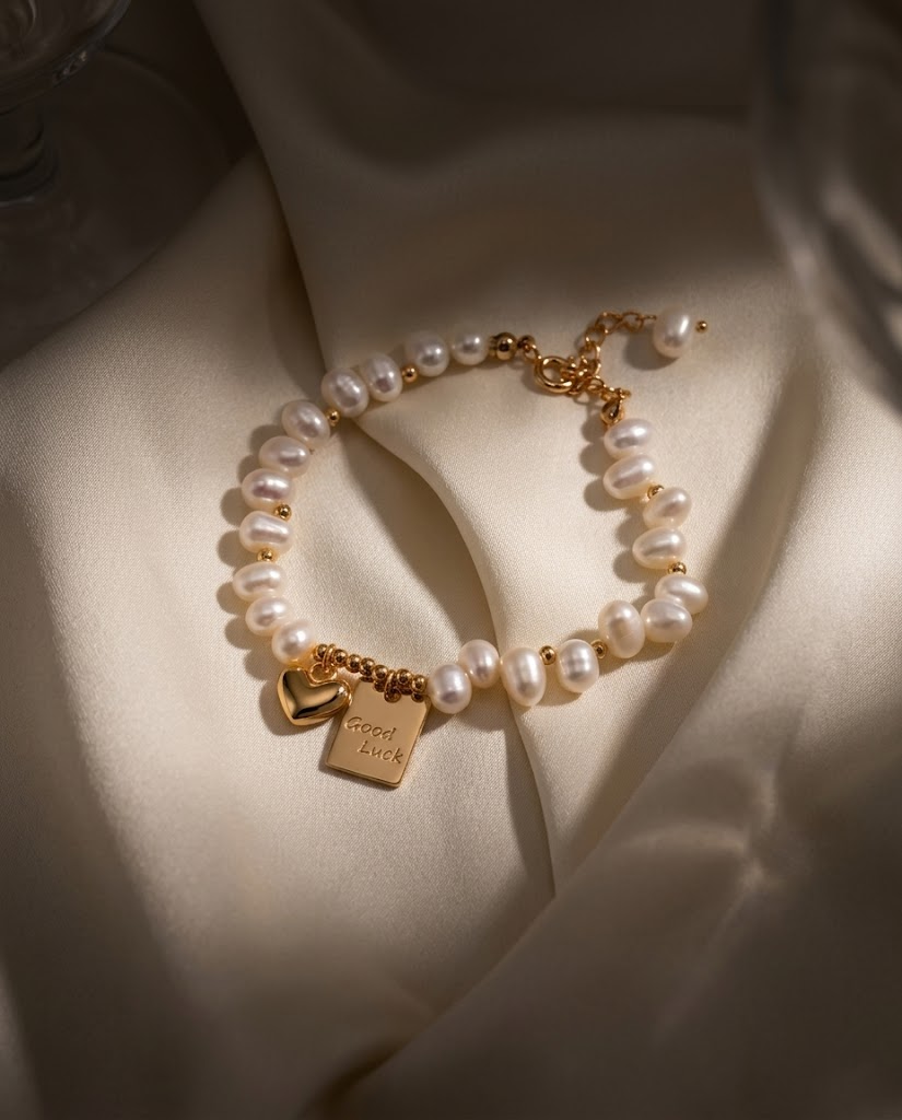 Amour Fortune Pearl Bracelet