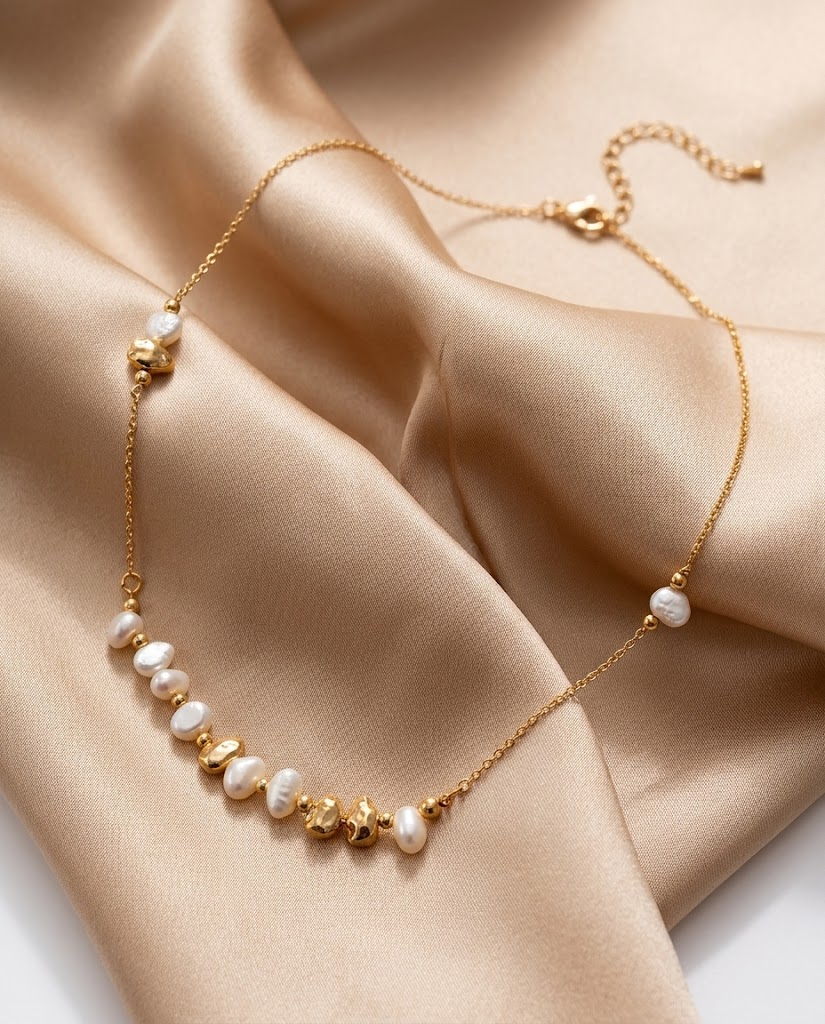 Éclat Fragment Pearl Necklace