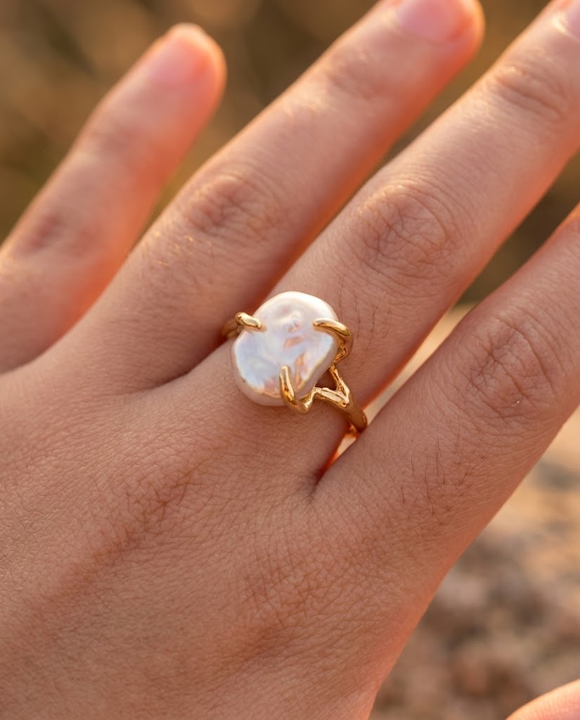 Eldoria Pearl Ring