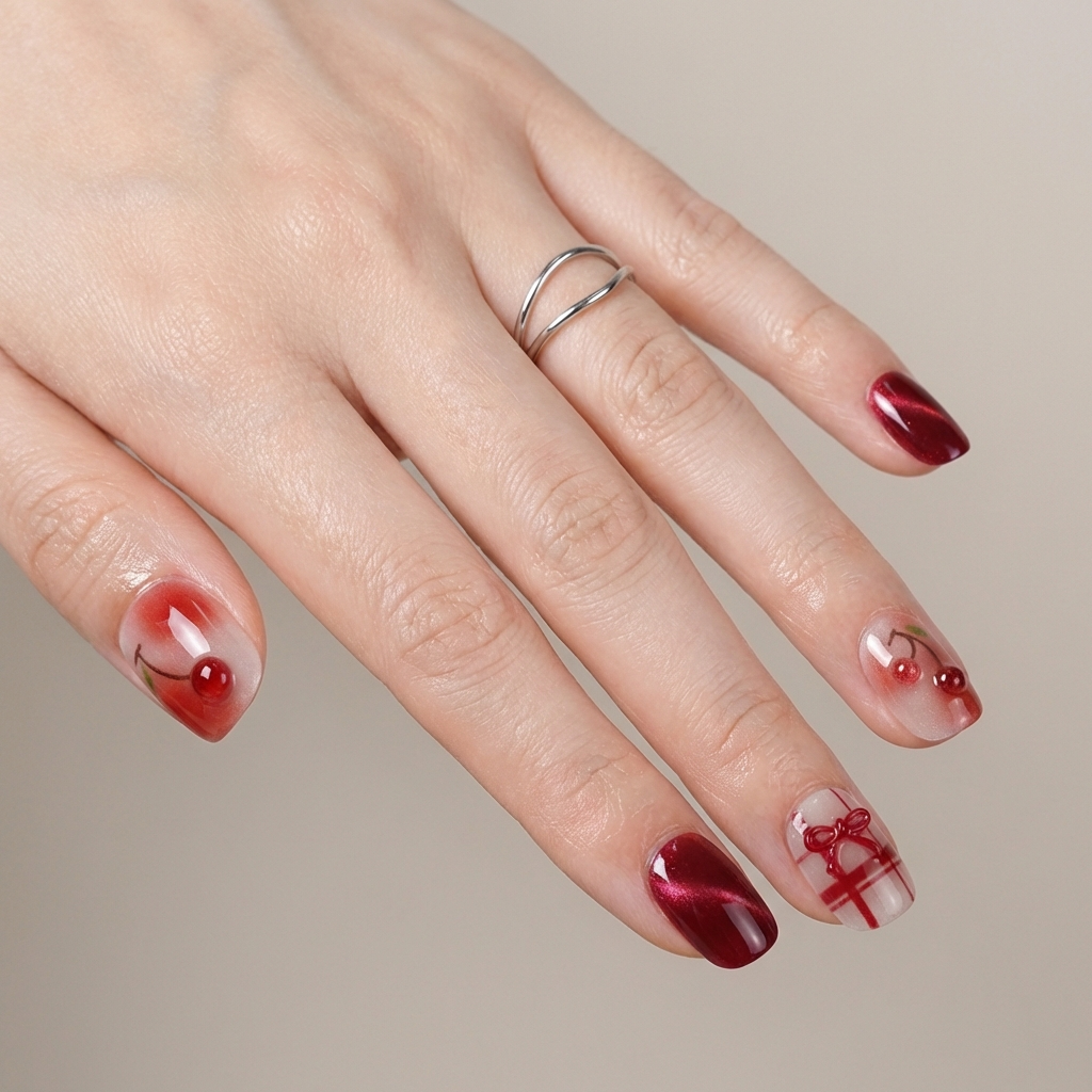 Cherry Kiss Ribbon