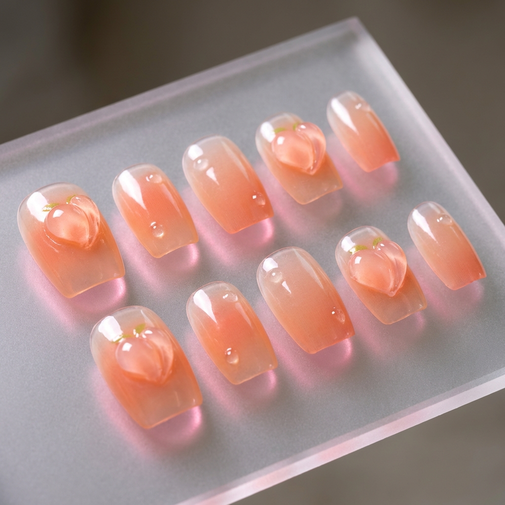 Peachy Pop Dots