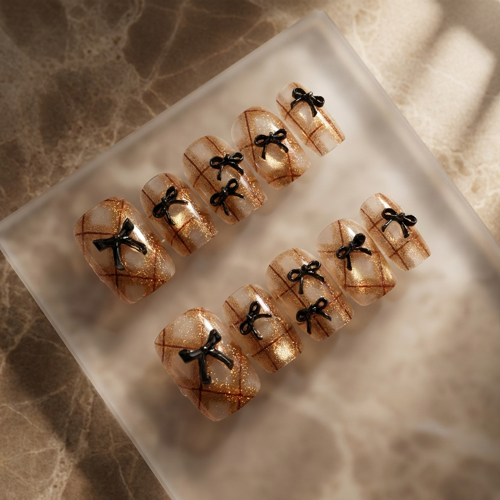 Golden Noir Ribbon